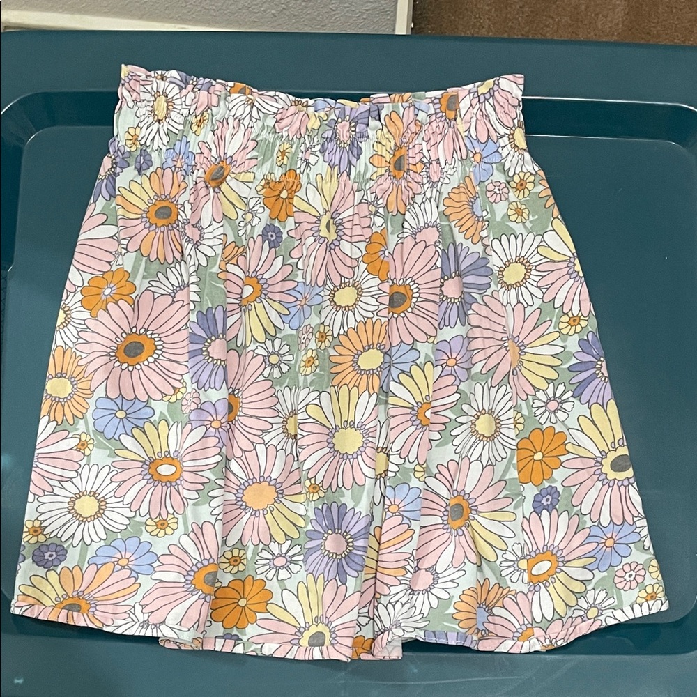 H&M Pastel Floral Skirt